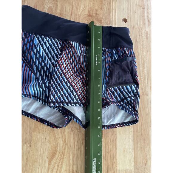 Athleta Shorts Mosaic Ready Set Go Lined Athletic Athleasure Womens Small - Picture 7 of 8